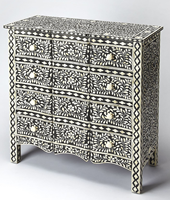 Coffre de table multicolore de qualité supérieure avec incrustation d'os/nacre Coffre à tiroirs à fleurs pour meubles de maison Meilleur coffre à tiroirs en incrustation d'os