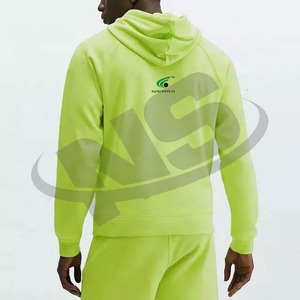 Conjunto de Sudadera con Capucha y Pantalones Cortos para Hombre, Nuevo, Logotipo Personalizado, Ajuste Holgado, Transpirable, Ropa Deportiva Informal de Verano, Fabricante Mayorista - Product Image 3