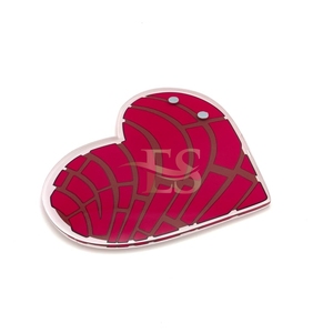 Red Concha Heart Acrylic Lash Tiles Beauty Customizable <b>Eyelash</b> tiles with <b>Magnets</b> Sustainable Beauty Tool Customized Logo OEM - Product Image 2