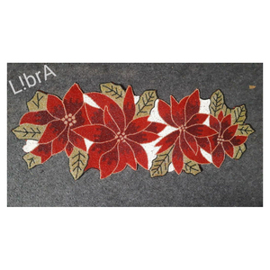 2025 superventas personalizado Natural hecho a mano con cuentas camino de mesa bordado en forma Rectangular decoración de la boda - Product Image 2