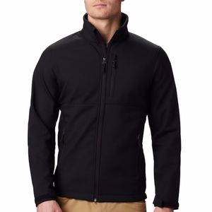 Chaqueta Softshell para Hombre, Forro Polar, Impermeable, Cierre Completo, para Senderismo, Trabajo, Viajes - Product Image 1