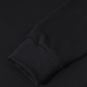 OEM 2024-2025 Sudadera con capucha térmica para hombre con logotipo personalizado Chándal negro Sudaderas con capucha en blanco de gran tamaño para técnicas de teñido liso de invierno - Product Image 4