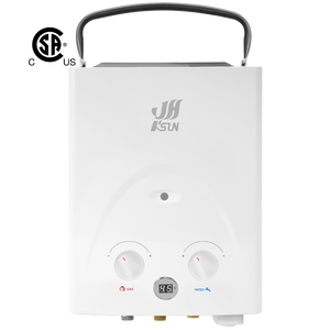 เครื่องทำน้ำอุ่นแบบพกพา 6 ลิตร ใช้แก๊สธรรมชาติ ระบายความร้อนด้วยทองแดง เหมาะสำหรับใช้ภายนอกบ้าน รถบ้าน และรถยนต์ - Product Image 3