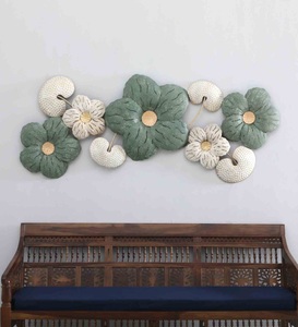 Décoratif pour la maison métal fleurs Design encadré mur Art moderne maison salon affichage métal Art suspendu fleur peinture - Product Image 5