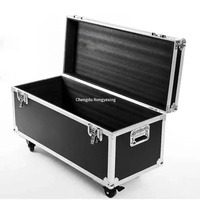 Usine en gros Quakeproof Transport Tool Case Choc 75 pouces TV In Road Case Drum Flight Case aluminium