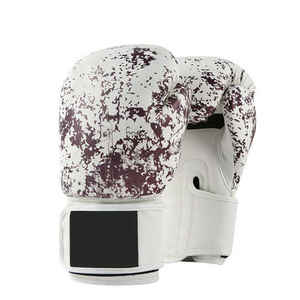 OEM设计拳击手套钩环闭合皮革畅销舒适专业拳击手套 - Product Image 1