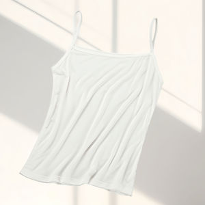 Inclusive Fit Plus Size Cotton Camisole for Women Breathable Color Block Tank <b>Tops</b> Casual Wear <b>Lace</b> Oversized Camisoles Supplier - Product Image 4