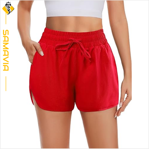 Shorts Deportivos de Mujer de Cintura Alta, Ajustados, con Estampado de Leopardo, de Secado Rápido, Ligeros, Transpirables, 100% Algodón, para Entrenamiento, Envío Inmediato - Product Image 5