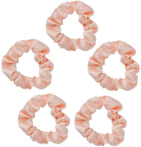 Soft Custom Logo Elasticated 100% <b>Silk</b> <b>Hair</b> Ties <b>Hair</b> Accessories for Women OEM <b>Scrunchy</b> <b>Hair</b> Tie Made in Vietnam - Product Image 2