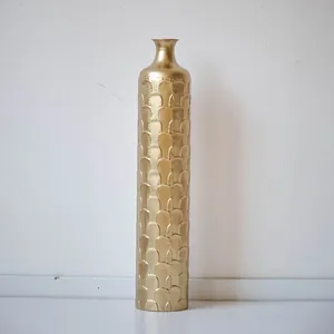 Jardinière de vase à fleurs moderne en métal pour la décoration de mariage de salon de bureau extérieur intérieur - Product Image 2