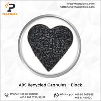 Gránulos de Plástico ABS de Alta Resistencia a Impactos Plastmax, Grado Inyección, Índice de Flujo de Fusión 28, Materias Primas Recicladas, Bolsas de PP de 25 KG - Competitivo