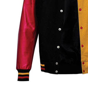 Veste universitaire avec broderie personnalisée et patchwork | Prix bas pas cher quantité minimale de commande meilleure veste Varsity pour hommes - Product Image 6