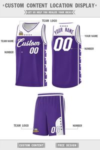 Vente en gros maillot de basket-ball réversible personnalisé uniforme d'équipe sportive respirant à séchage rapide conception imprimée compatible avec la saison estivale - Product Image 3