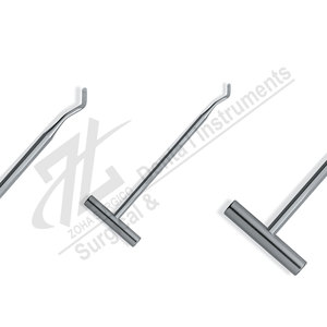 Juego de Elevadores Dentales Premier Dental Potts 2, Instrumento Manual de Elevación de Raíces, Mango de Acero Inoxidable, 03 Piezas, Certificado CE - Product Image 1