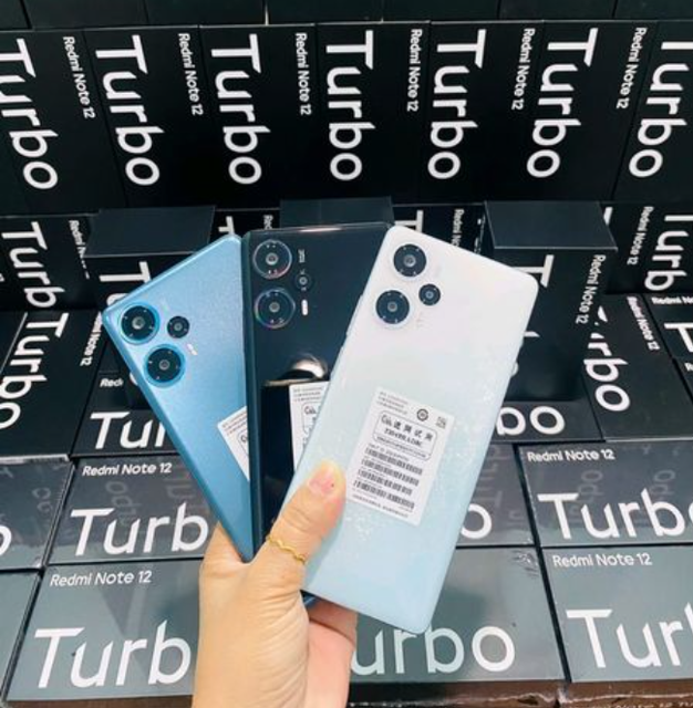Xiaomi Redmi Note 12 TURBO 5G Unlocked Smartphone for Gaming Original Octa Core CPU Dual SIM Card 256GB ROM LTE Cellular Screen