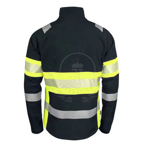 Custom Design Reflective Breathable CE Certified Safety <b>Jacket</b> Premium Quality Unisex Lightweight - Product Image 3