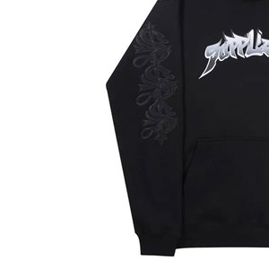 Sudadera con capucha cálida y acogedora para hombre con diseño de Jersey de tela de mezcla de algodón suave para otoño invierno al aire libre y estilo callejero - Product Image 2