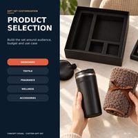 Coffret Cadeau Homme Haut de Gamme Écologique en Métal, Personnalisable avec Logo OEM, Promotionnel pour Dirigeants d'Entreprise, Sérigraphie, Fête des Pères