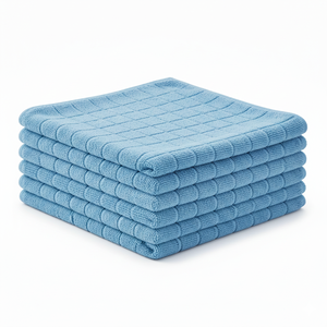 Serviettes en microfibre rose de haute qualité, douces, durables, absorbantes, chiffons de nettoyage pour la maison et l'usage commercial - Product Image 5