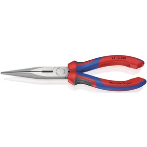 สำหรับคีมปากแบนแบบตรงขัดเงาขนาด 200 มม. ยี่ห้อ KNIPEX พร้อมด้ามจับแบบหลายส่วนประกอบ - Product Image 1