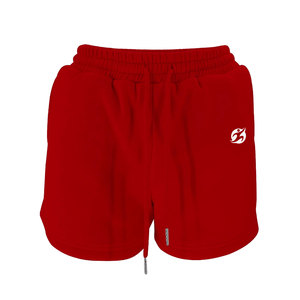 Ensemble sweat à capuche et short en molleton uni à épaules tombantes 100% coton assorti pour femme, personnalisable selon votre marque - Product Image 4