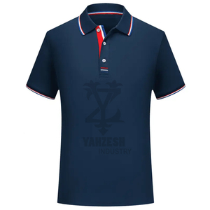 2023 hommes coton fibre de bambou pour Polo confortable respirant motif solide tricoté T-Shirt 220 grammes T-Shirt intérieur - Product Image 5