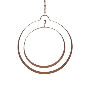 Artículo colgante decorativo de Metal con acabado plateado de diseño moderno para Navidad decorativo hecho a mano directo de fábrica al por mayor a granel - Product Image 3