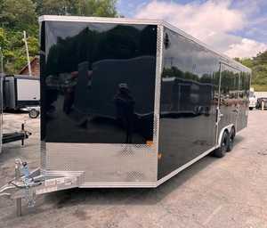 Remorque utilitaire fermée de cargaison 10K de la meilleure qualité pour la construction de transport de matériel de voiture ou le stockage de véhicules - Product Image 6