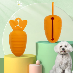 ถุงใส่มูลสุนัขแบบพกพาน่ารักเป็นมิตรกับสิ่งแวดล้อมถุงขยะสำหรับสัตว์เลี้ยงย่อยสลายได้กันน้ำซักได้คลิปหนีบสำหรับแขวน - Product Image 2