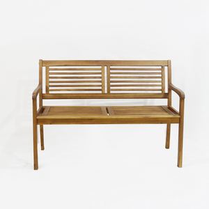 Banco de Entrada de Madera Maciza Comehome, Asiento Largo Interior, Mueble Minimalista y Duradero - Product Image 6