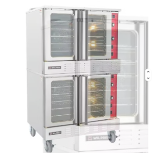 NEW Propane Gas/Electric Convection Oven 38" Full Size Double Deck 108000 BTU with Overheat Protection for Bakery Use - Product Image 1