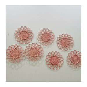 Natural Woven Rattan Plate And Rattan <b>Placemat</b> For Dining Table Use Food Serving And Beautiful Interior Decoration - Product Image 1