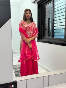 Womens Dresses Rayon and Cotton Straight Suit with Dupatta for Festive Wear From Indian Exporter and Manufacturer - Product Image 5