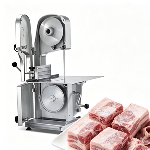 Machine à découper les os de bœuf, de porc, de côtes et de trotteurs congelés, robuste, anti-vibration, avec grande ouverture d'alimentation, entièrement en acier inoxydable 304 - Product Image 1
