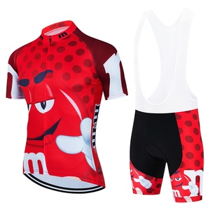 Conjunto de Ciclismo Transpirable y Cortavientos, Uniformes de Ciclismo 100% Poliéster Unisex 180g, Precio Bajo, Servicio OEM Personalizado, Venta al Por Mayor - Product Image 1
