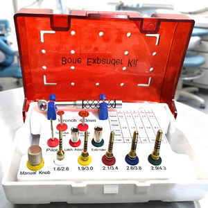 Juego de Implantes Dentales Manuales de Acero Inoxidable de 17 Piezas, Venta Caliente, Herramientas Profesionales para Cirugía de Implantes, Kit de Restauración - Product Image 4