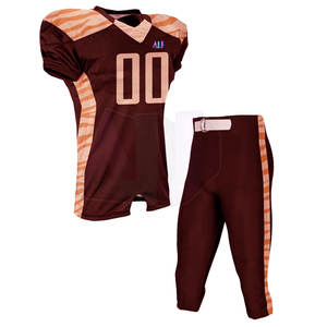 Uniforme de Fútbol Americano Transpirable de Manga Corta para Deportes de Equipo, Diseñado para el Rendimiento en Entrenamientos y Partidos - Product Image 3