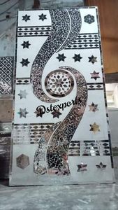 Dernier design de miroir de scène pour les mariages en plein air Trending Grand Mirror Work Wedding Stage Designer Mirror Work Wedding Stage - Product Image 4