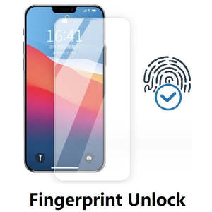 Samsung Galaxy S25 Edge Full Glue Clear <b>Screen</b> Fingerprint Unlock <b>Temper</b> <b>Glass</b> - Product Image 1