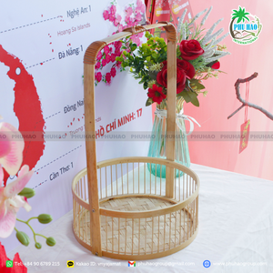 HOT PRODUCT Eco Friendly Flair: Sustainable Decorating with <b>Bamboo</b> <b>Basket</b> with High Quality - Product Image 2
