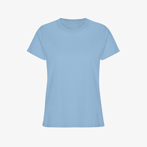 100% algodón Streetwear OEM manga corta Top proveedor camisetas al por mayor manga corta liso mujer camiseta - Product Image 2