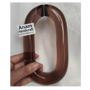 Adornos de Pared de Cadena Acrílica Modernos Personalizados, Hechos a Mano, Adornos Colgantes de Resina Modernos para Decoración del Hogar, Listos para el Festival Diwali - Product Image 1