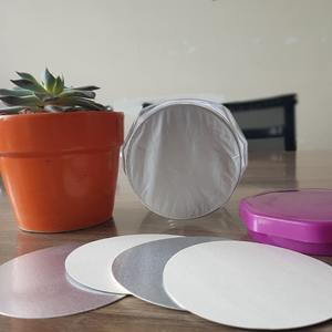 Self-Adhesive PE <b>Plastic</b> Aluminum-Coated Seal Liner PETs Pharmaceutical Bottles Silk Screen Printing Vietnamese Supplier 1.5mm - Product Image 1