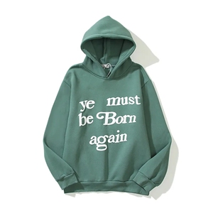 High Quality Puff Printing Hoodie Manufacturer Hoddies Custom 3D Logo Puff Print <b>Hoodies</b> Breathable Yoga Garment Wholesale - Product Image 3