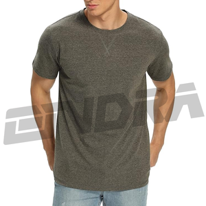 T-shirt à manches courtes pour hommes, décontracté, été, mode légère, tissu doux, col rond, basique, vêtements de tous les jours, élégant et respirant - Product Image 1