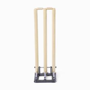 Match Ready Wickets Wooden Cricket Spring Wickets con Wicket de madera hecho a medida estándar internacional de alta calidad hecho a medida - Product Image 4