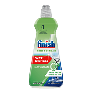 Finish Rinse Aid 0% 400ml - Product Image 1
