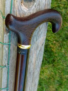 Canne de marche en bois sculpté moderne, réglable en hauteur, à nœuds multiples, robuste, pour l'extérieur, personnalisable en couleur pour les personnes âgées - Product Image 2