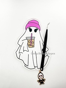 High Quality Sustainable Custom Acrylic Cute Halloween Lash Tile With Magnet For <b>Eyelash</b> <b>Extension</b> Tweezers Available - Product Image 6