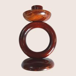 Mini Round Chandelier <b>Wooden</b> <b>Candle</b> Stand, Stylish <b>Wooden</b> box <b>Candle</b> Stand, <b>Wooden</b> <b>Pillar</b> <b>Candle</b> <b>Holder</b> - Product Image 3